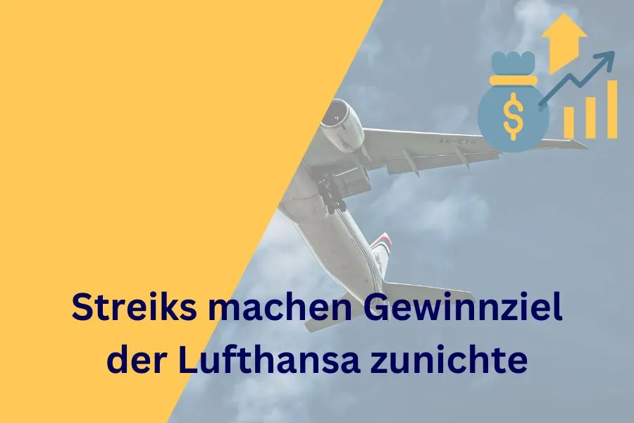 Streiks machen Gewinnziel der Lufthansa zunichte